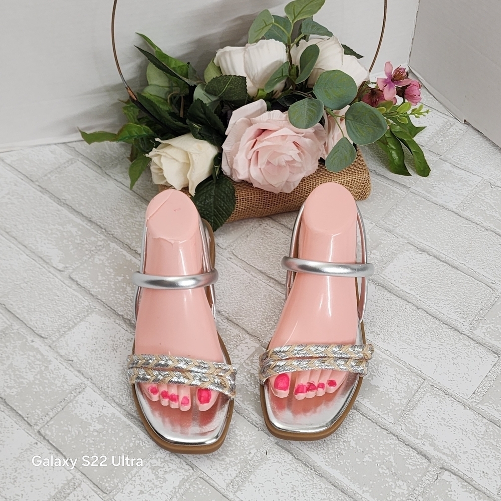 Silver Women's Sandals